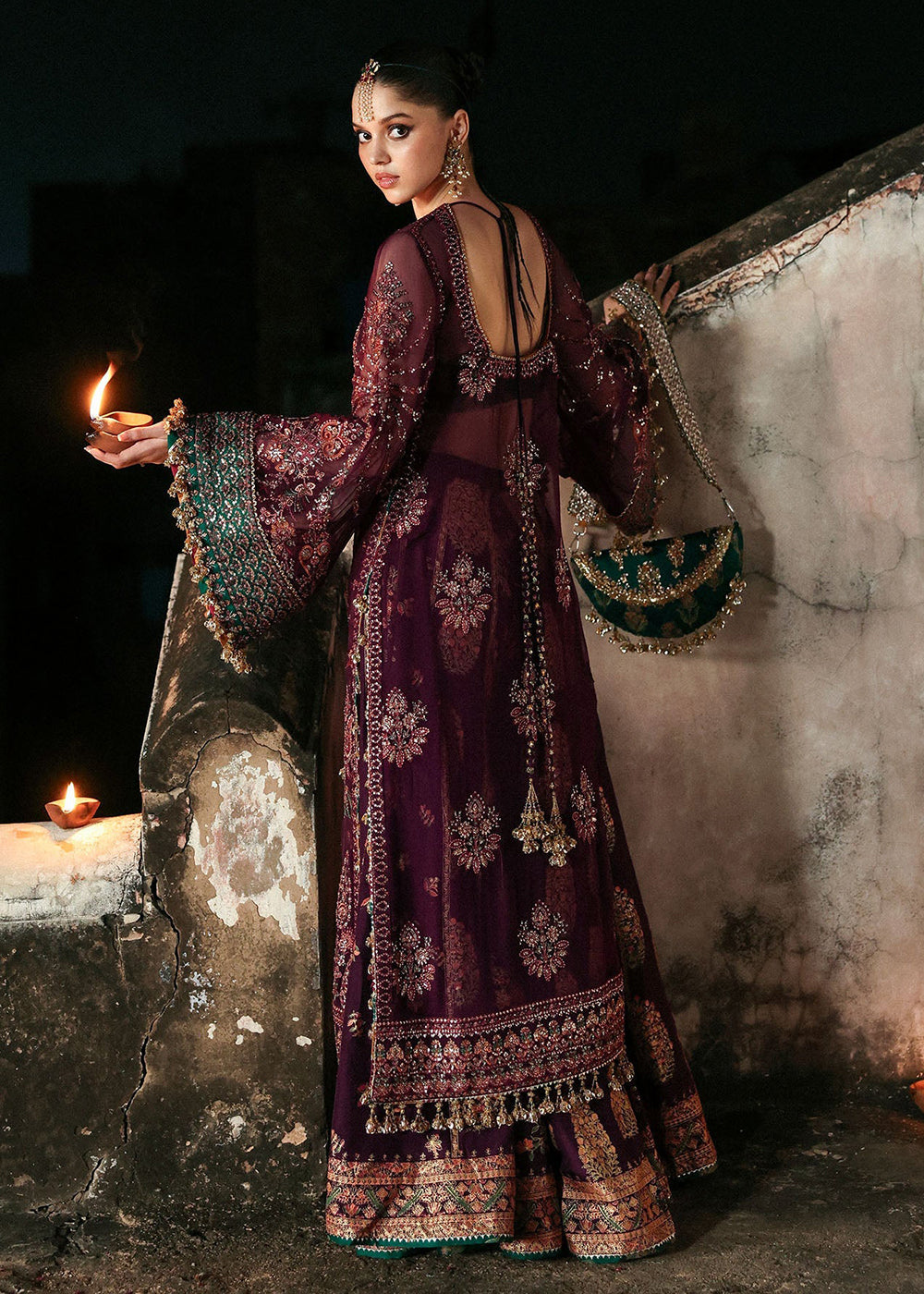 Buy Now Mussarat Wedding Formals by Hussain Rehar | Ghazal Online in US, UK, Canada, France, Italy, Germany, Greece, Sweden, Africa, UAE & Worldwide at Empress.