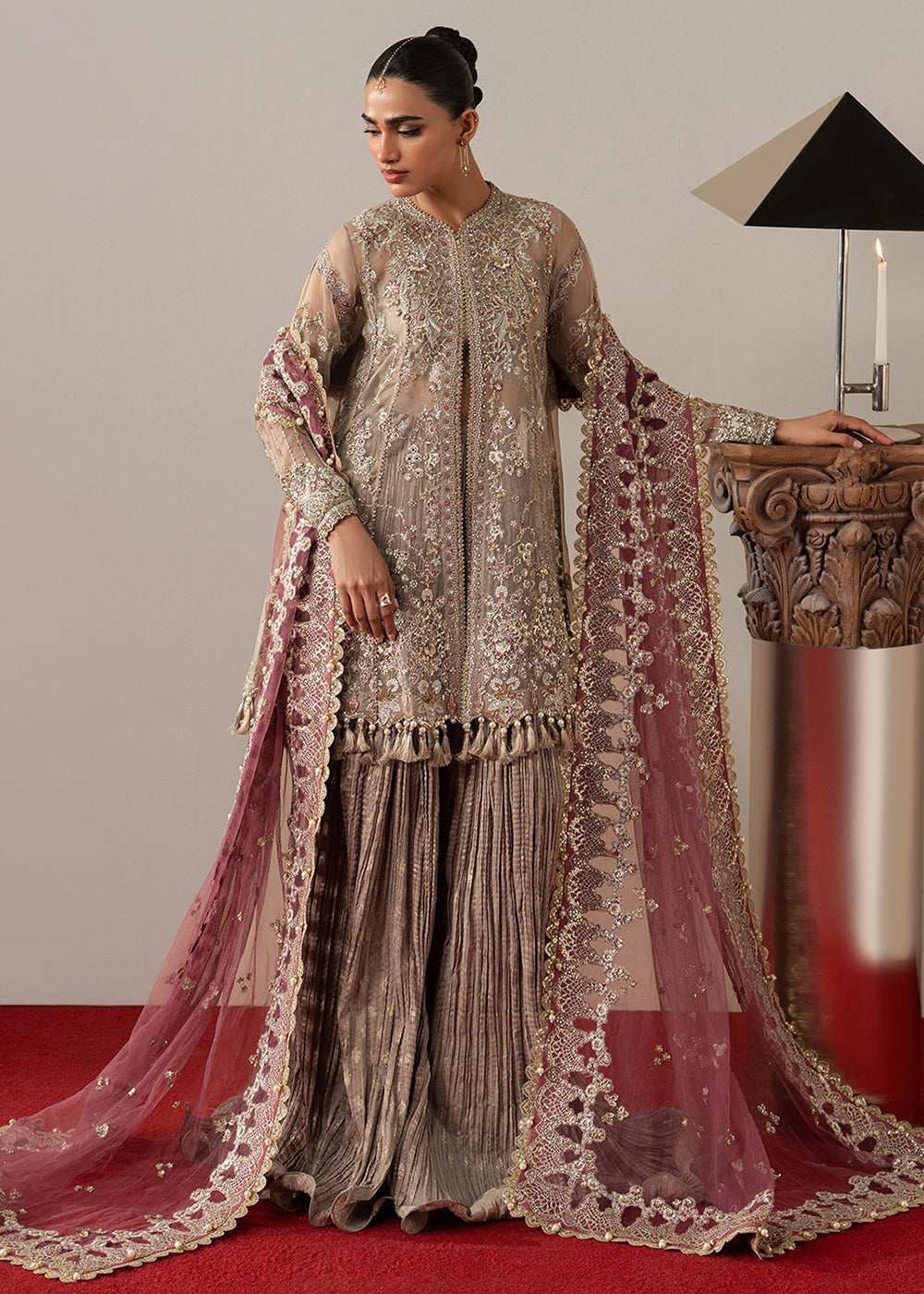 Buy Now Aure Wedding Formals '26 by Afrozeh | Gilded Grace Online in US, UK, Canada, France, Italy, Germany, Greece, Sweden, Australia & Worldwide at Empress.
