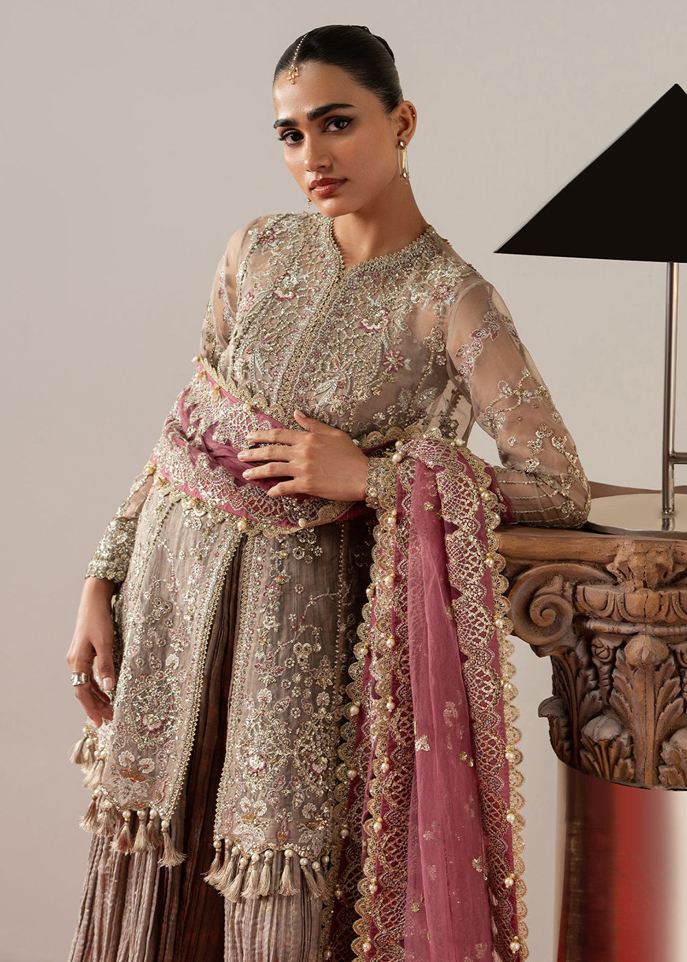 Buy Now Aure Wedding Formals '26 by Afrozeh | Gilded Grace Online in US, UK, Canada, France, Italy, Germany, Greece, Sweden, Australia & Worldwide at Empress.