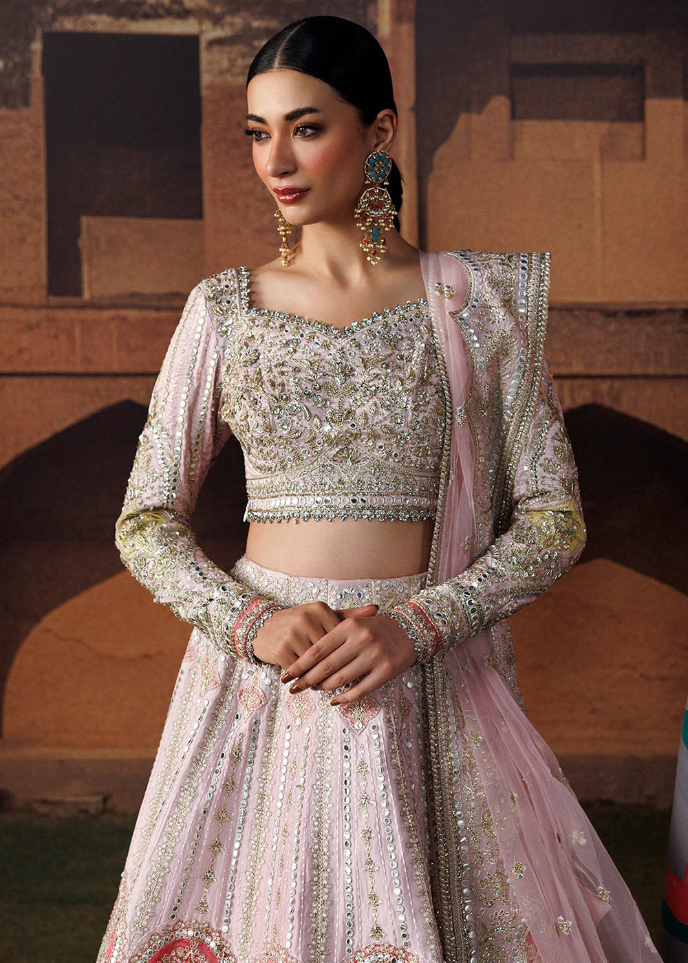 Buy Now Shehnai Wedding Formals 26 by Afrozeh | Gul-e-roshan Online in US, UK, Canada, France, Italy, Germany, Greece, Sweden, Netherland &amp; Worldwide at Empress