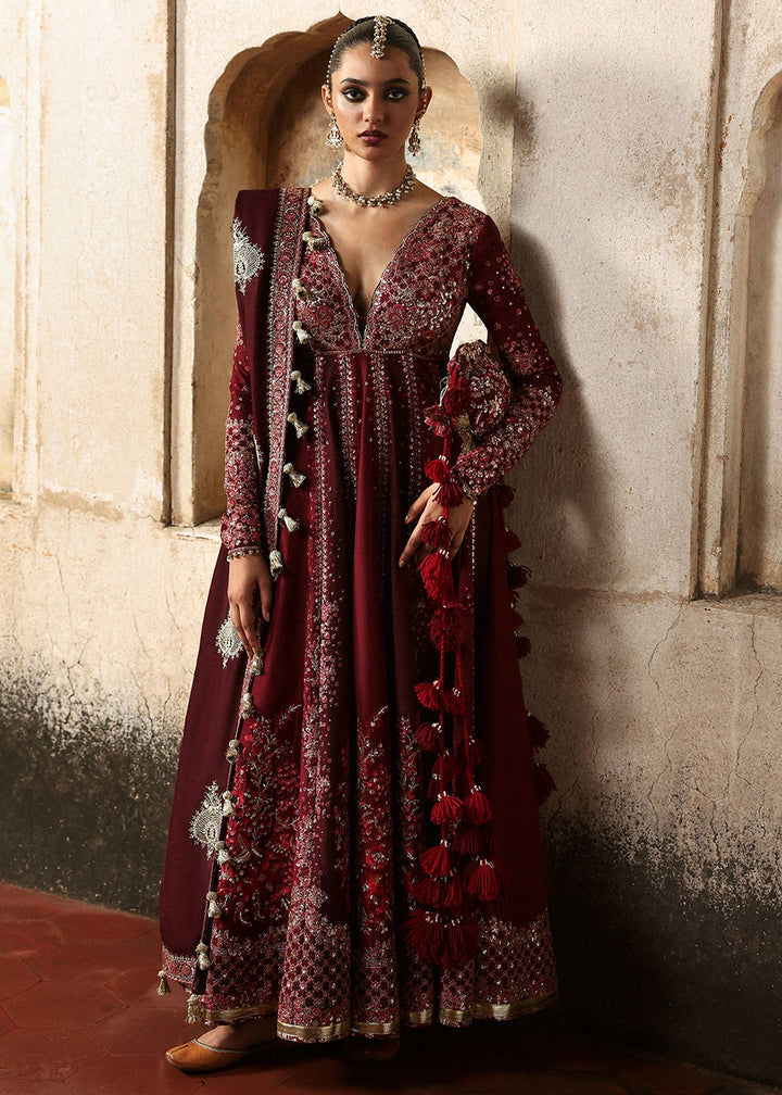 Buy Now Mussarat Wedding Formals by Hussain Rehar | Girnar Online in US, UK, Canada, France, Italy, Germany, Greece, Sweden, Africa, UAE & Worldwide at Empress.