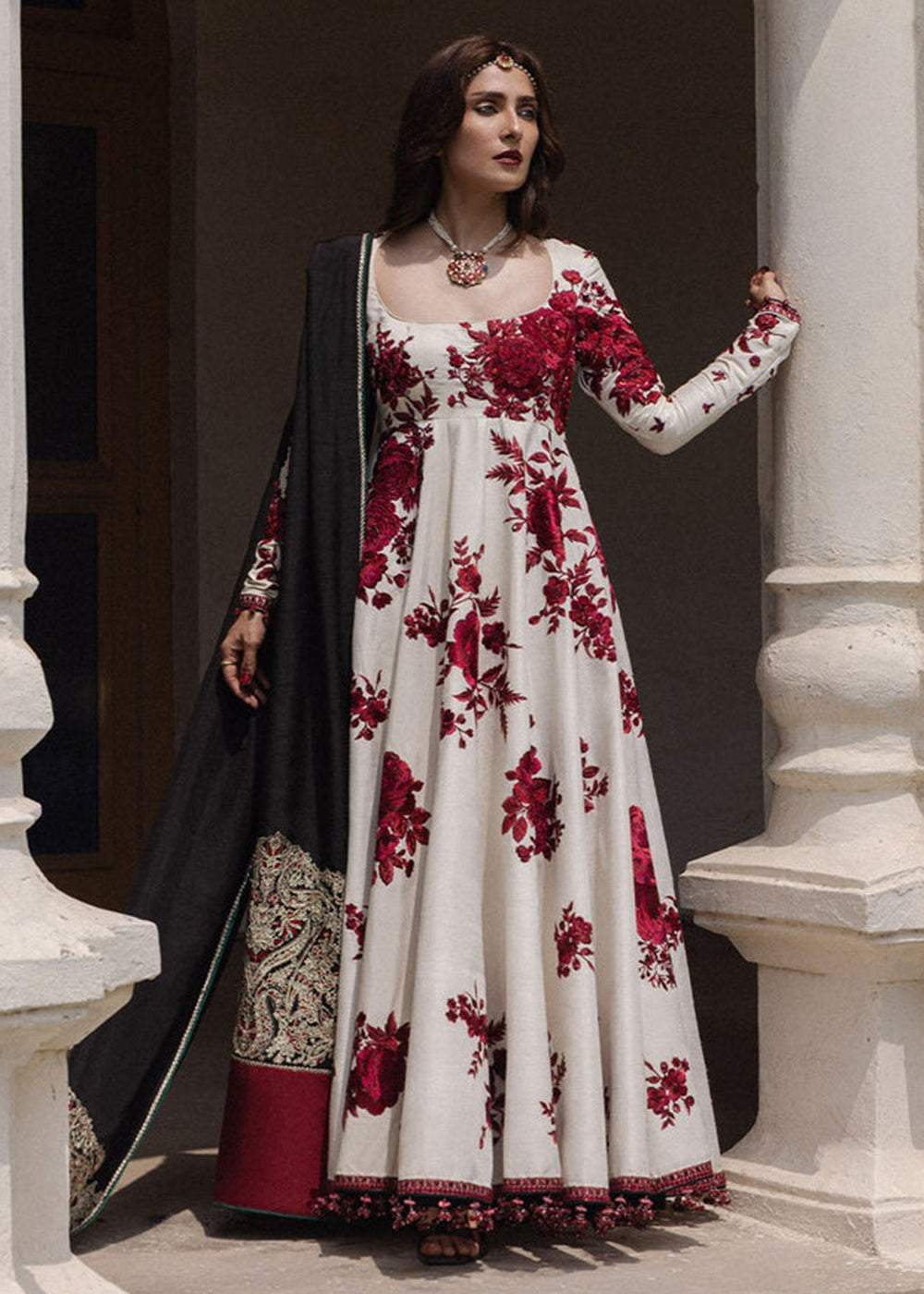 Buy Now The Doll House Wedding Festive Edit '26 by Hussain Rehar | Gulnar in US, UK, Canada, France, Italy, Germany, Greece, Sweden,UAE & Worldwide at Empress.
