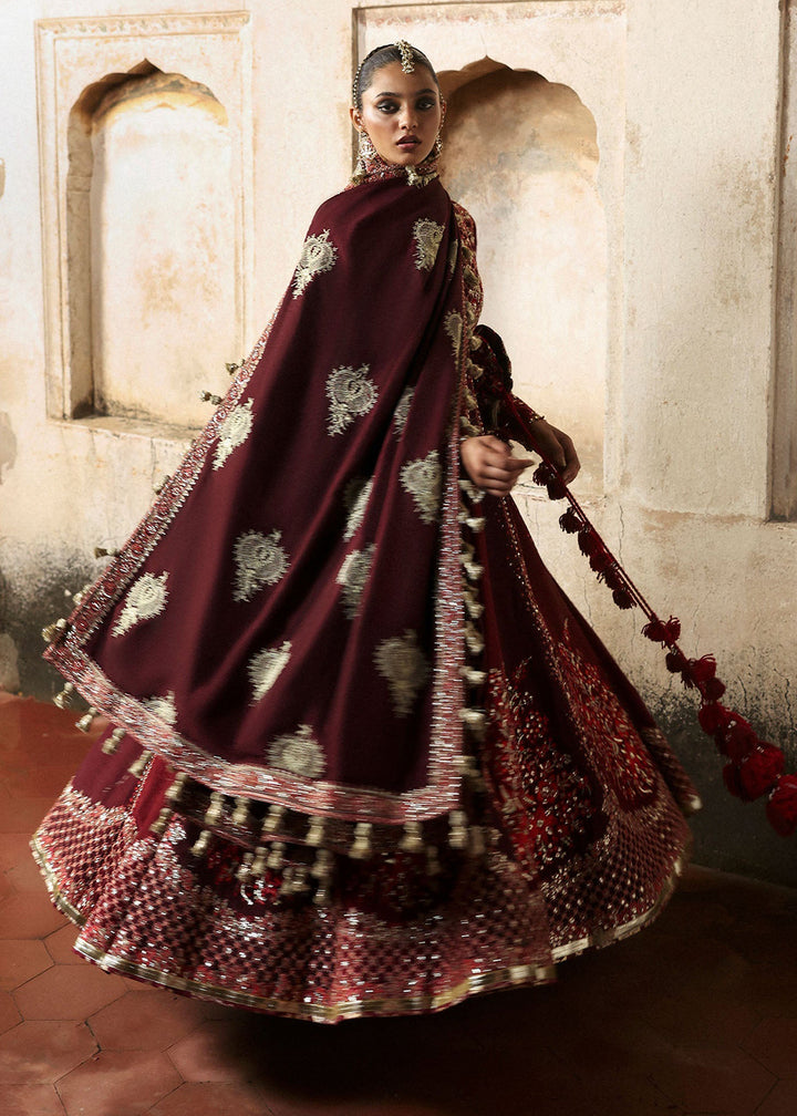 Buy Now Mussarat Wedding Formals by Hussain Rehar | Girnar Online in US, UK, Canada, France, Italy, Germany, Greece, Sweden, Africa, UAE & Worldwide at Empress.