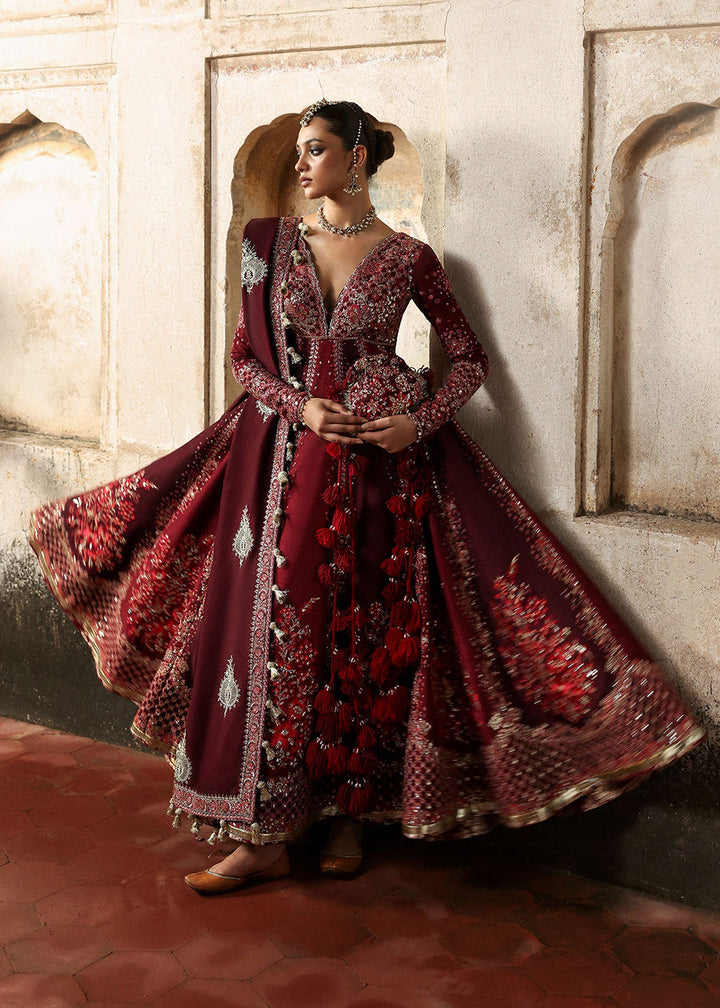 Buy Now Mussarat Wedding Formals by Hussain Rehar | Girnar Online in US, UK, Canada, France, Italy, Germany, Greece, Sweden, Africa, UAE & Worldwide at Empress.