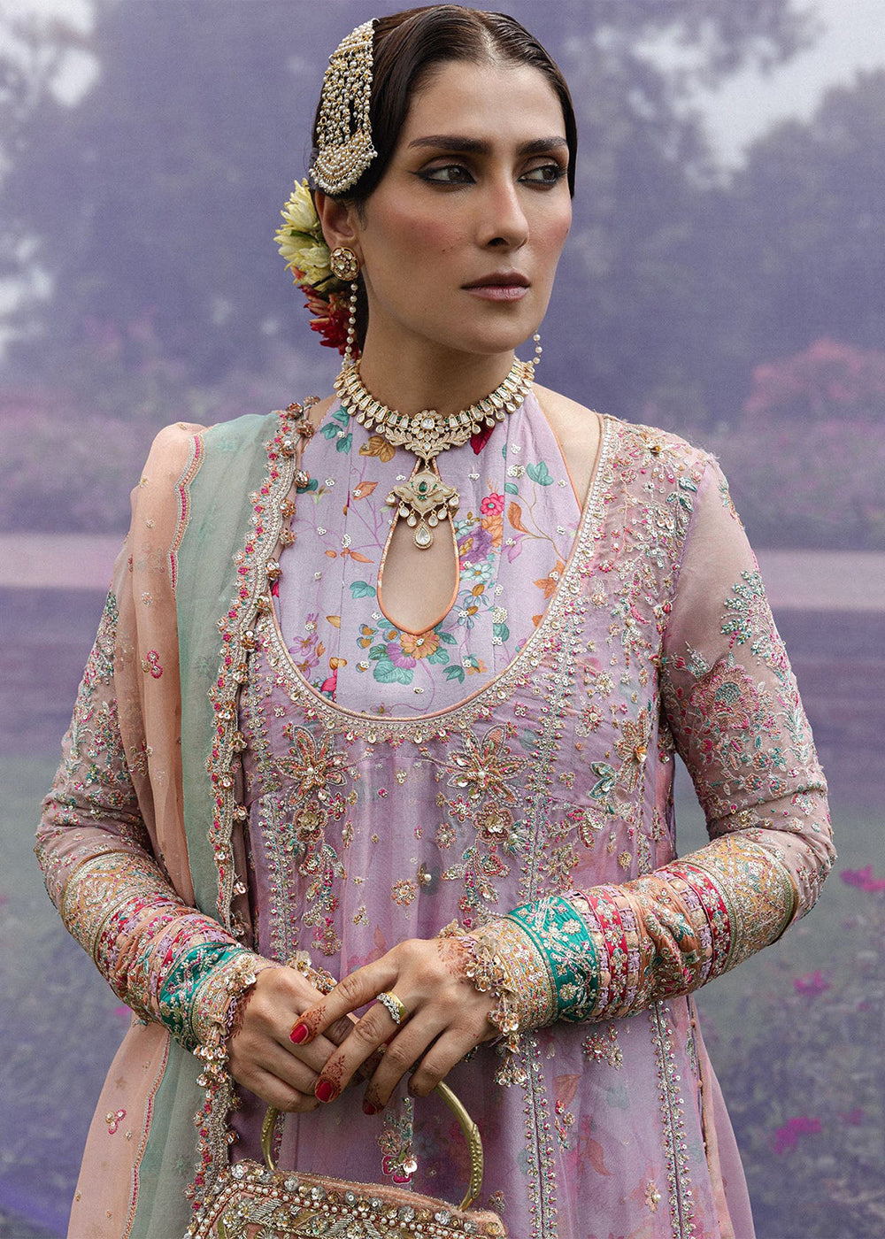 Buy Now The Doll House Wedding Festive Edit '26 by Hussain Rehar | Gulrang in US, UK, Canada, France, Italy, Germany, Greece, Sweden,UAE & Worldwide at Empress.