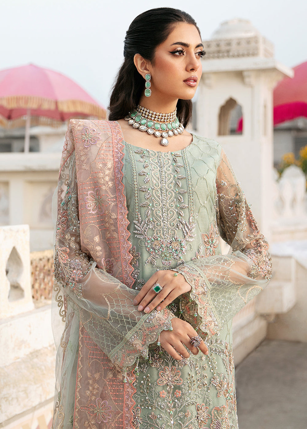 Buy Now Luxury Wedding Collection Volume 3 by Ramsha | H-302 Online at Empress Online in USA, UK, Canada & Worldwide at Empress Clothing.