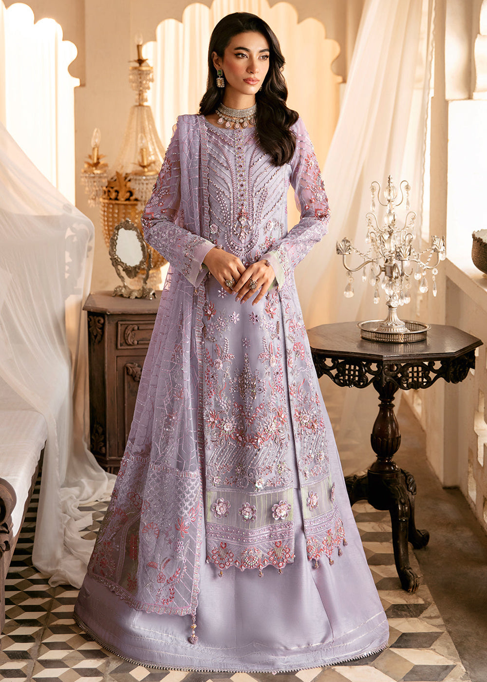 Buy Now Luxury Wedding Collection Volume 3 by Ramsha | H-305 Online at Empress Online in USA, UK, Canada & Worldwide at Empress Clothing.