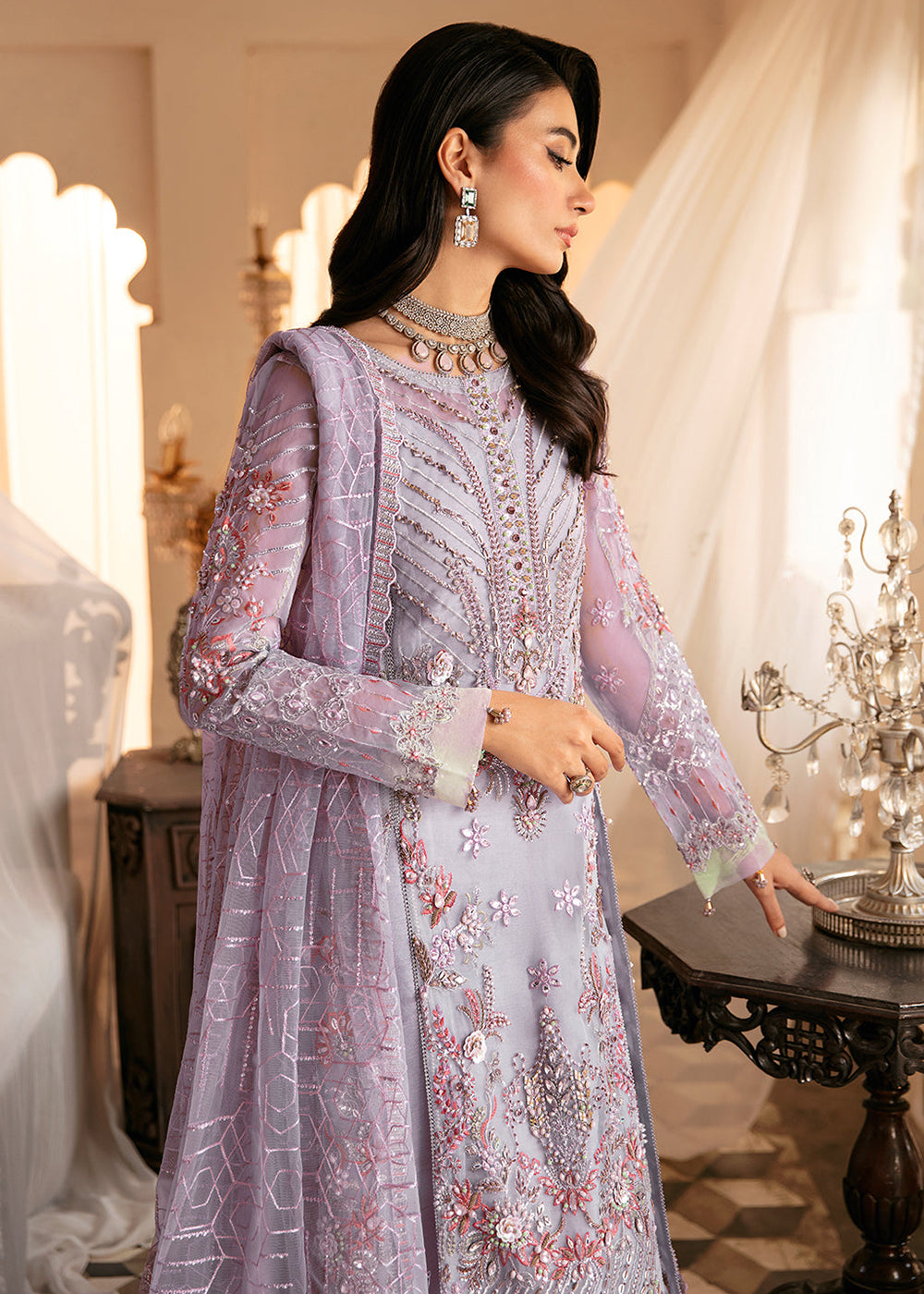 Buy Now Luxury Wedding Collection Volume 3 by Ramsha | H-305 Online at Empress Online in USA, UK, Canada & Worldwide at Empress Clothing.