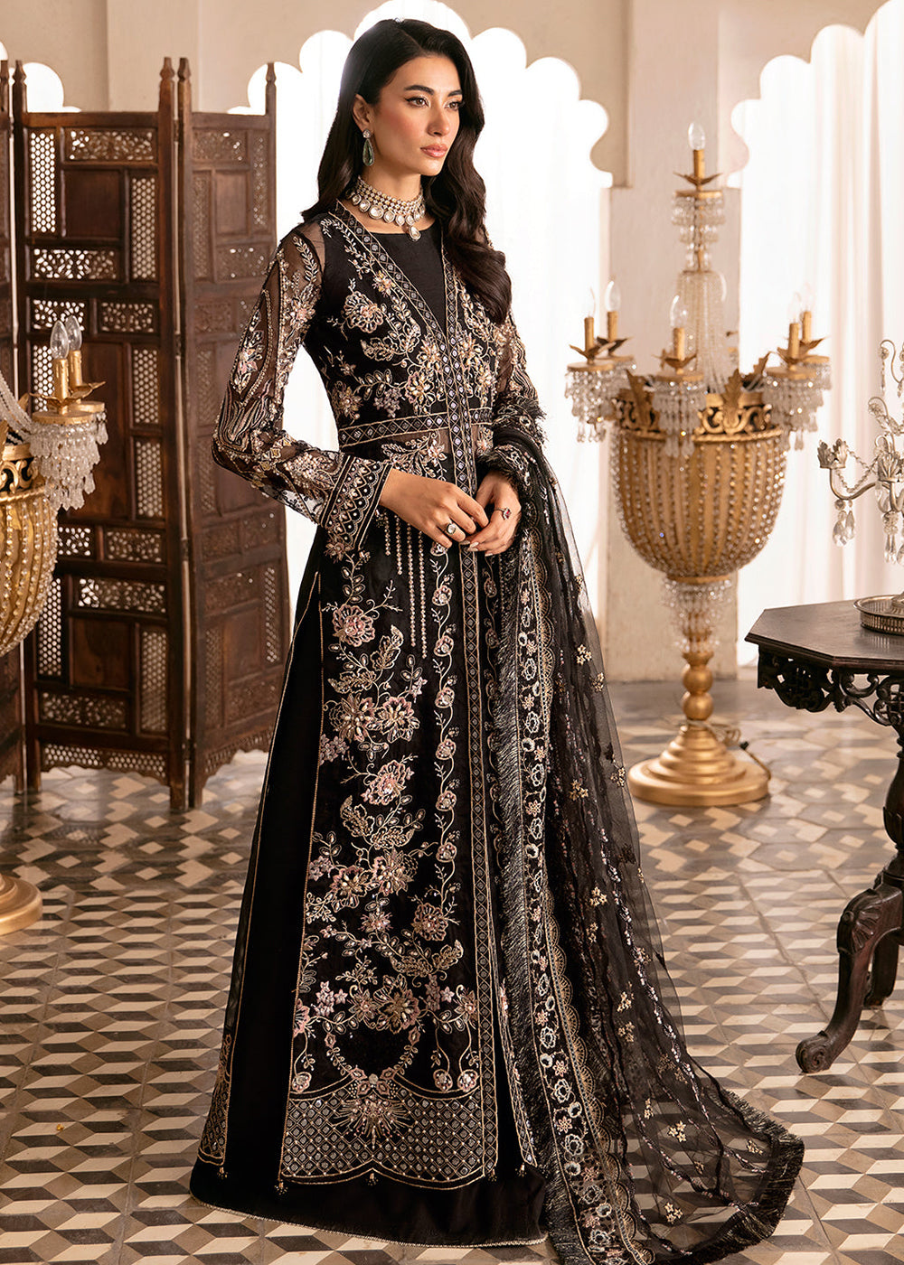 Buy Now Luxury Wedding Collection Volume 3 by Ramsha | H-306 Online at Empress Online in USA, UK, Canada & Worldwide at Empress Clothing.