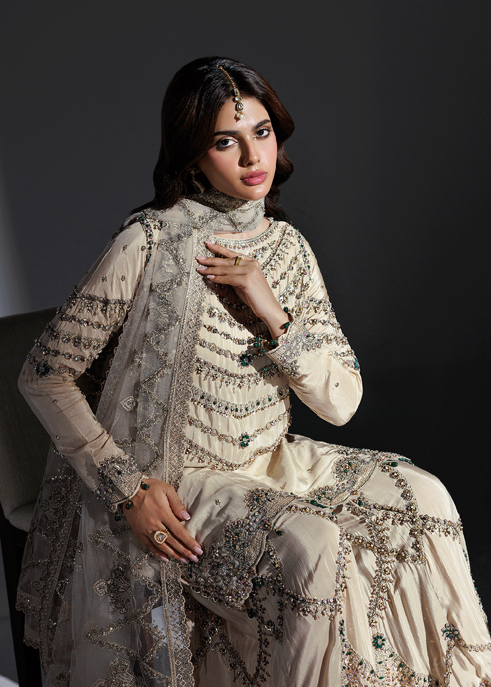 Buy Now Luxury Wedding Edit '26 by Ramsha | H-607 Online in US, UK, Canada, France, Italy, Germany, Greece, Sweden, Netherlands, Austria & Worldwide at Empress.