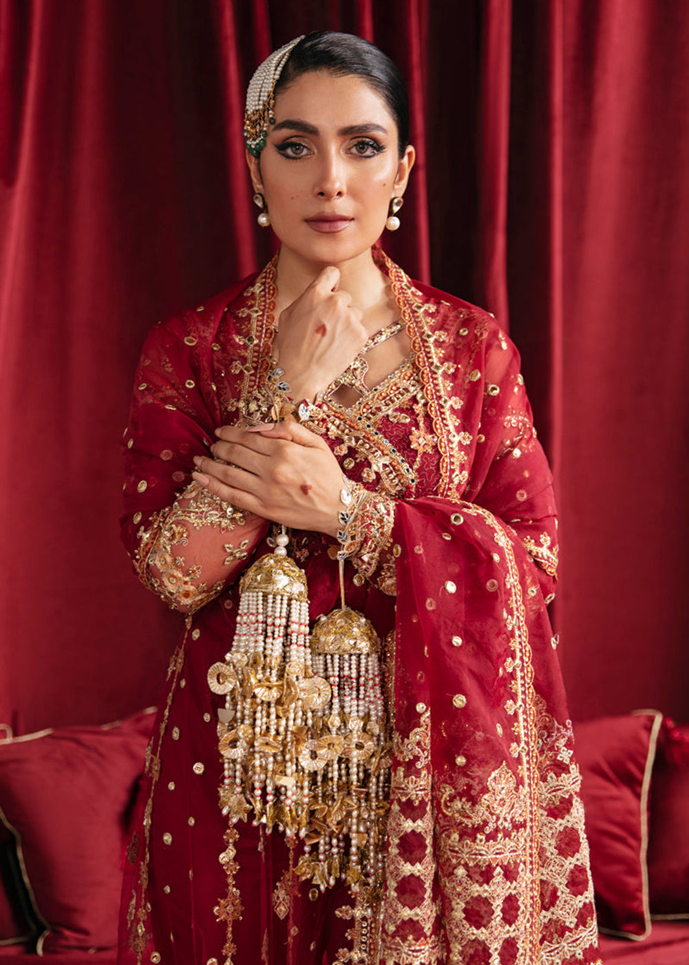 Buy Now Heer Ranjha Luxury Formals 2023 By Qalamkar | HR-02 MEHRUNNISA Online in USA, UK, Canada & Worldwide at Empress Clothing.