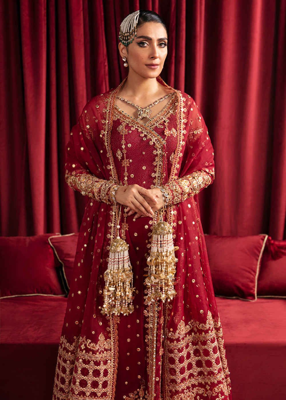 Buy Now Heer Ranjha Luxury Formals 2023 By Qalamkar | HR-02 MEHRUNNISA Online in USA, UK, Canada & Worldwide at Empress Clothing.
