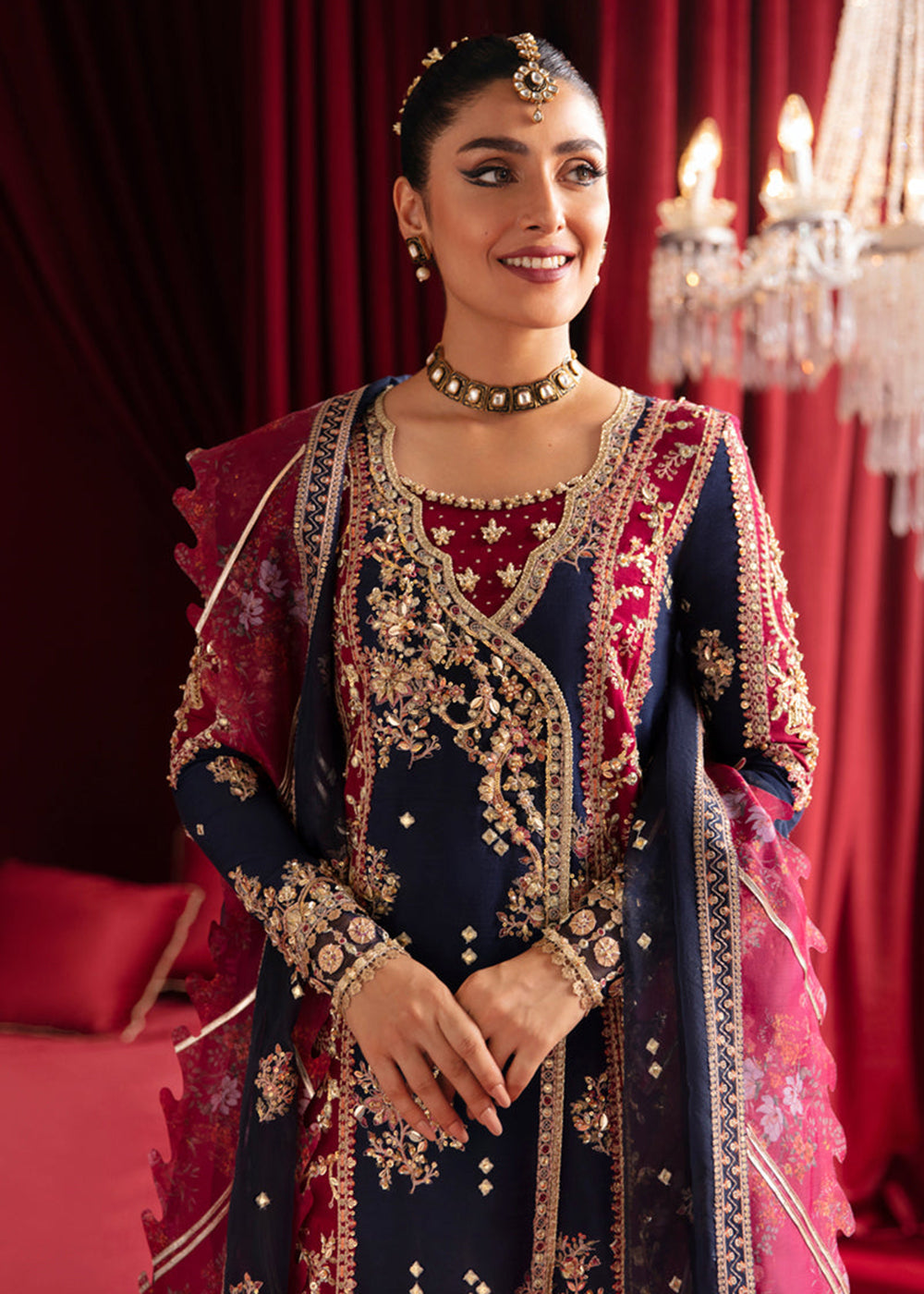 Buy Now Heer Ranjha Luxury Formals 2023 By Qalamkar | HR-05 MEHARBANO Online in USA, UK, Canada & Worldwide at Empress Clothing.