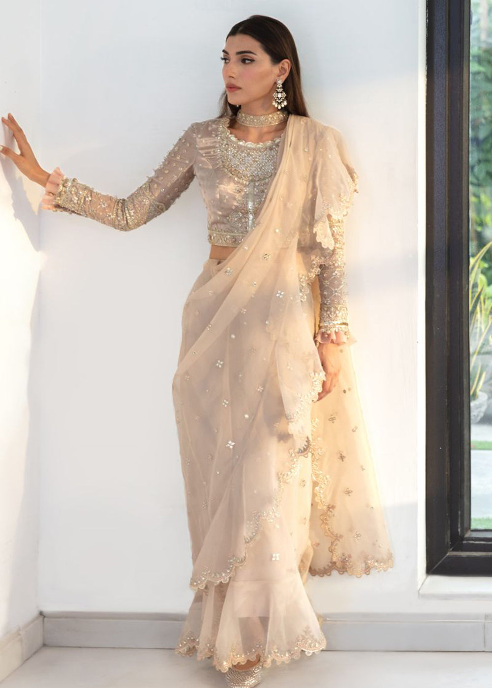 Buy Now Heer Ranjha Luxury Formals 2023 By Qalamkar | HR-08 REENA Online in USA, UK, Canada & Worldwide at Empress Clothing.