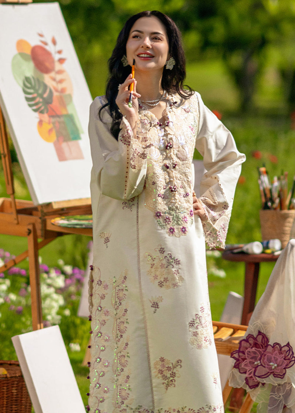 Buy Now Luxury Eid Collection 26 by Rang Rasiya | Hania Online in US, UK, Canada, France, Greece, Germany, Ireland, Sweden, Denmark, UAE & Worldwide at Empress.