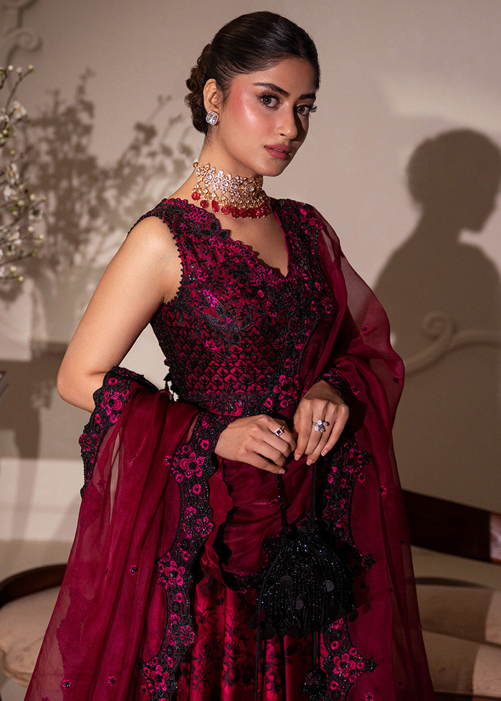 Buy Now Rua Wedding Festive '25 by Faiza Saqlain | Havin Online in US, UK, Canada, France, Italy, Germany, Greece, Sweden, Africa, UAE & Worldwide at Empress.