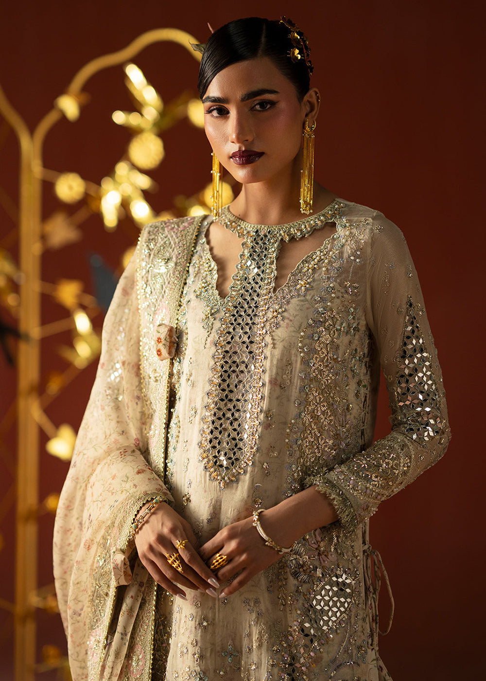 Buy Signature Wedding Formals '26 by AJR Couture | Husn E Mah Online in US, UK, Canada, France, Italy, Germany, Greece, Sweden, Australia & Worldwide at Empress.
