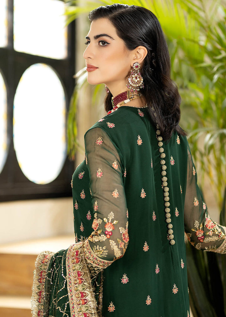 Buy Now Green Wedding Formal Suit | Imrozia Premium | Jhalak '23 | I-180 - NOOR Online in USA, UK, Canada & Worldwide at Empress Clothing. 