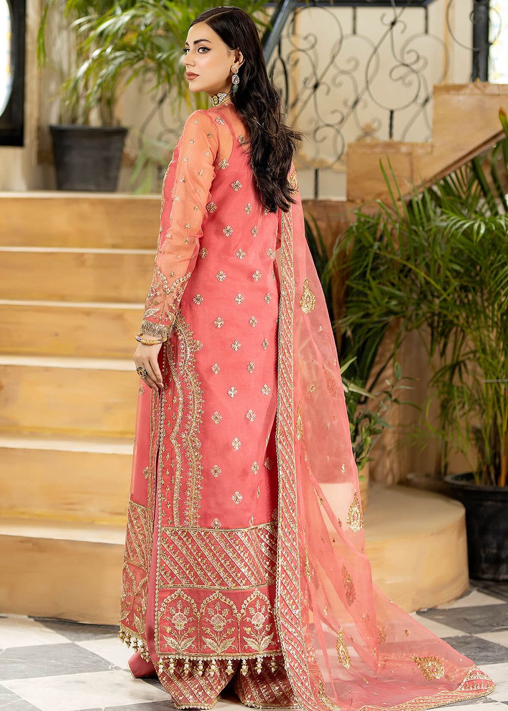Buy Now Pink Wedding Formal Suit | Imrozia Premium | Jhalak '23 | I-187 - ULFAT Online in USA, UK, Canada & Worldwide at Empress Clothing.