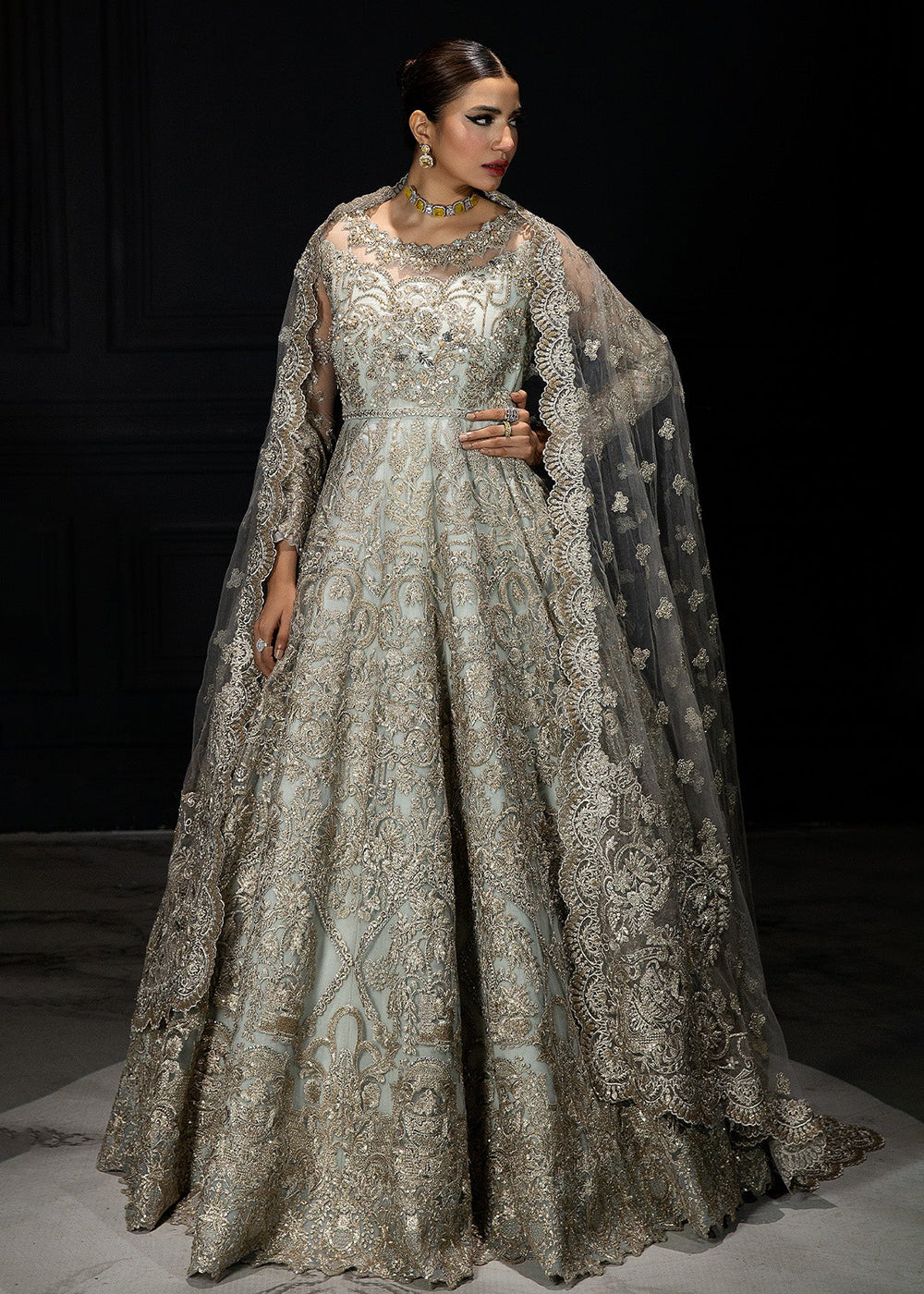 Buy Now Andaaz-E-Khaas Bridal Formals 2023 by Imrozia | IB-48 Jaeda Online at Empress Online in USA, UK, Canada & Worldwide at Empress Clothing. 