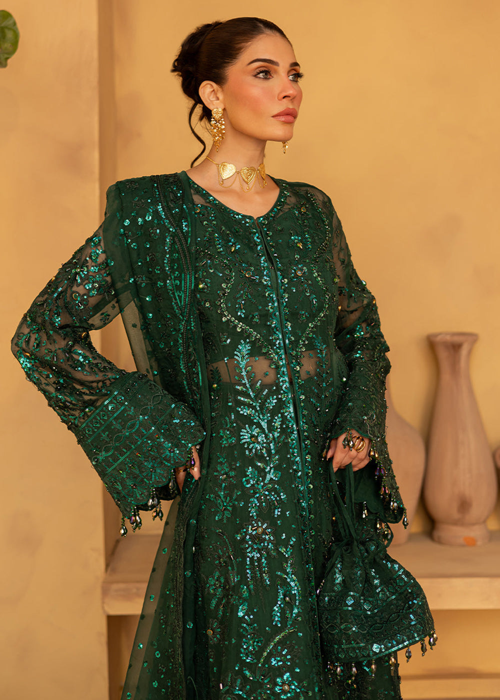 Buy Now Regalia Luxury Formals '25 by Emaan Adeel | IVYEN Online in US, UK, Canada, Germany, Italy, Denmark, France, Qatar, UAE & Worldwide at Empress Clothing.