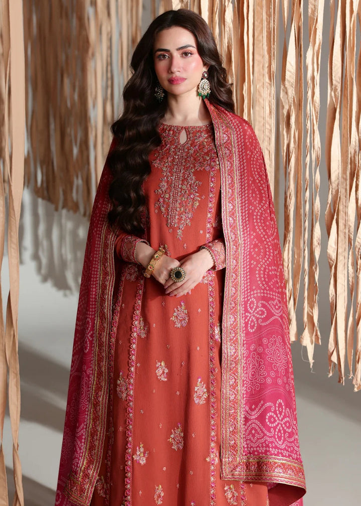 Buy Now Ensembles Embroidered Festive Chiffon &