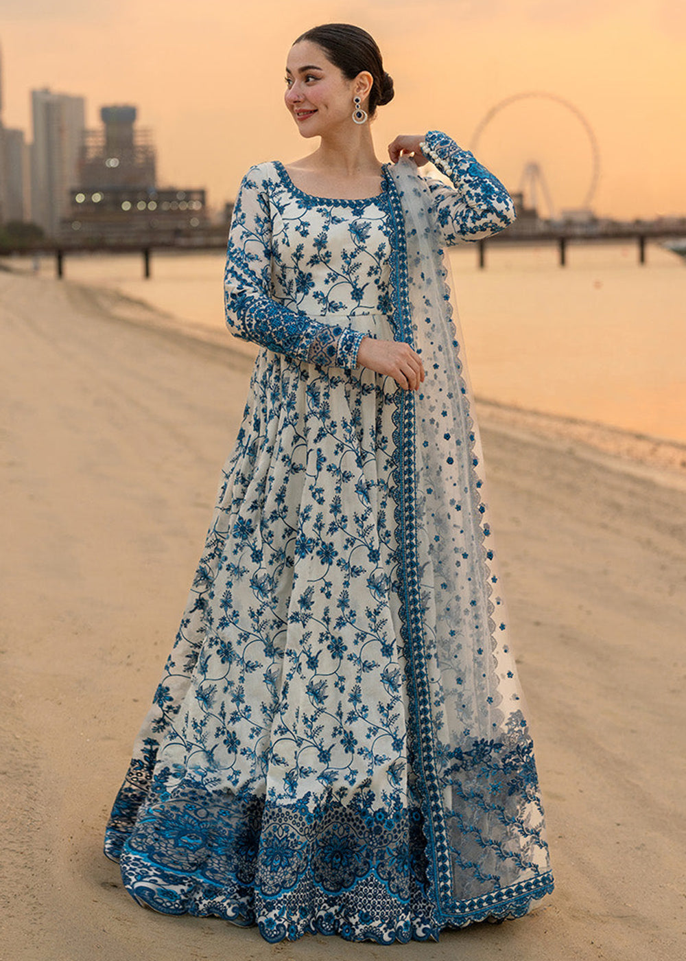 Buy Now Aya Luxury Lawn '26 by Faiza Saqlain | Jehona Online in US, UK, Canada, France, Greece, Germany, Ireland, Sweden, Denmark, UAE & Worldwide at Empress.