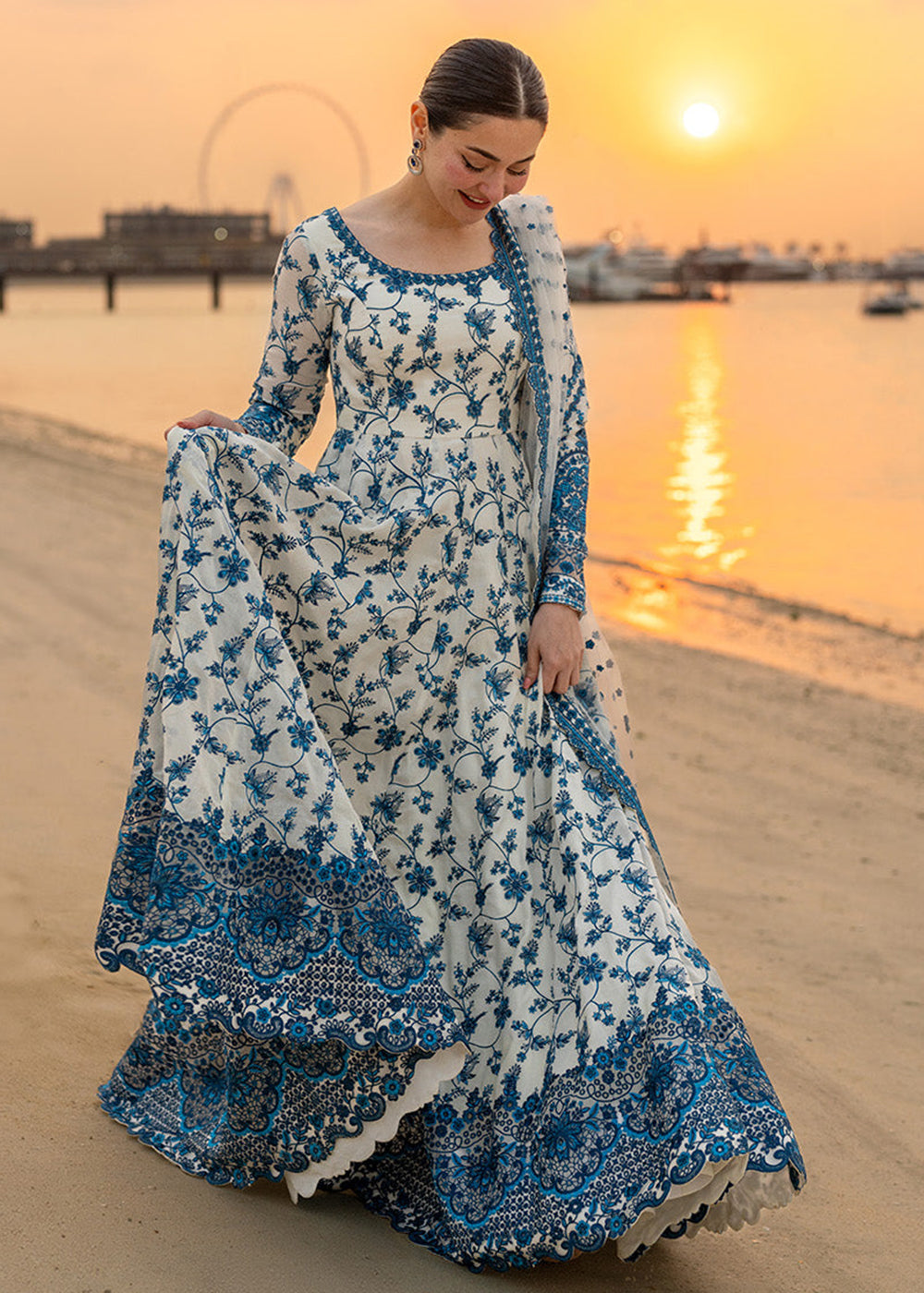 Buy Now Aya Luxury Lawn '26 by Faiza Saqlain | Jehona Online in US, UK, Canada, France, Greece, Germany, Ireland, Sweden, Denmark, UAE & Worldwide at Empress.
