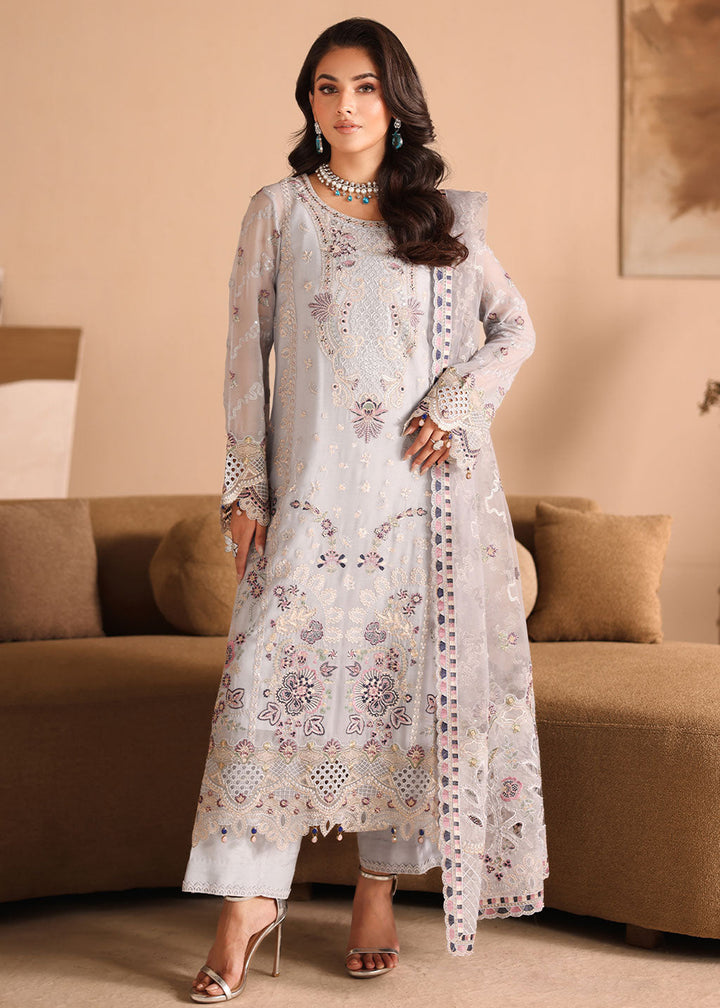 Buy Now Kashish Luxury Chiffon '25 by Ramsha | K-302 Online in USA, UK, Canada, France, Greece, Germany, Ireland, Italy, UAE & Worldwide at Empress Clothing.