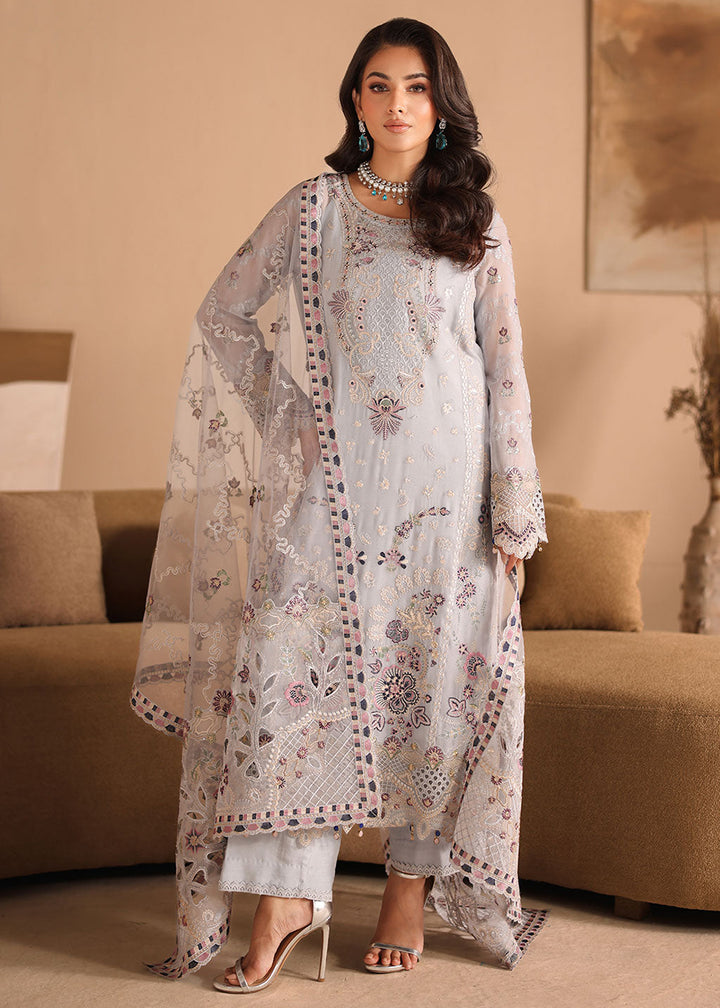Buy Now Kashish Luxury Chiffon '25 by Ramsha | K-302 Online in USA, UK, Canada, France, Greece, Germany, Ireland, Italy, UAE & Worldwide at Empress Clothing.