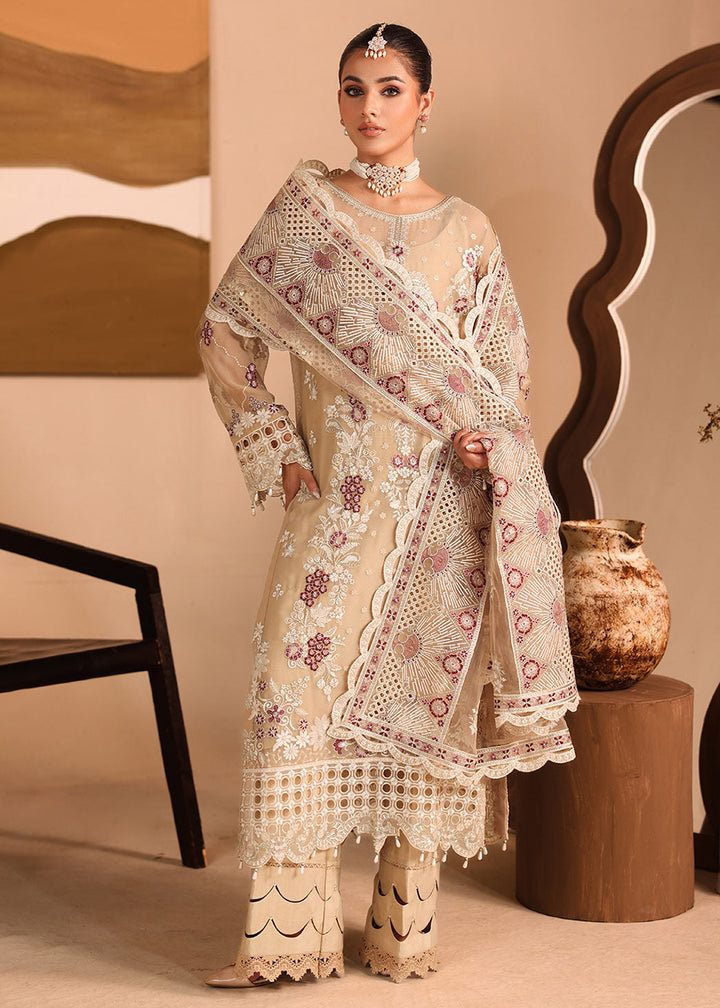 Buy Now Kashish Luxury Chiffon '25 by Ramsha | K-303 Online in USA, UK, Canada, France, Greece, Germany, Ireland, Italy, UAE & Worldwide at Empress Clothing.
