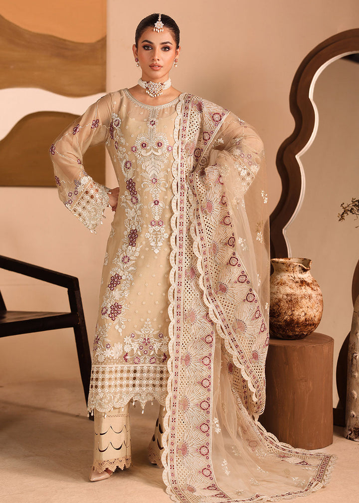 Buy Now Kashish Luxury Chiffon '25 by Ramsha | K-303 Online in USA, UK, Canada, France, Greece, Germany, Ireland, Italy, UAE & Worldwide at Empress Clothing.