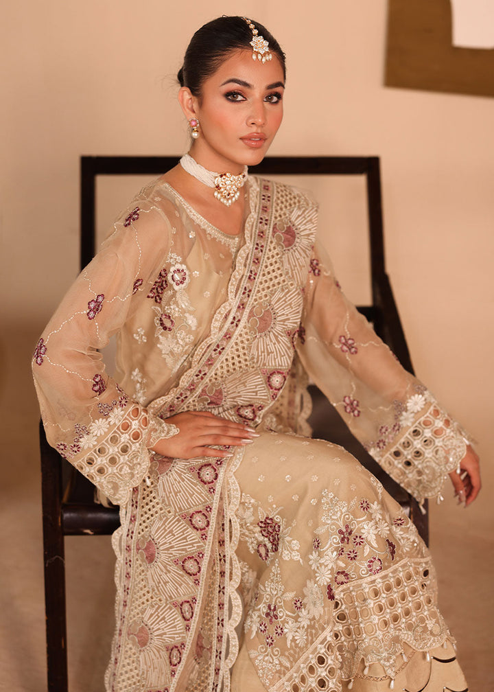 Buy Now Kashish Luxury Chiffon '25 by Ramsha | K-303 Online in USA, UK, Canada, France, Greece, Germany, Ireland, Italy, UAE & Worldwide at Empress Clothing.