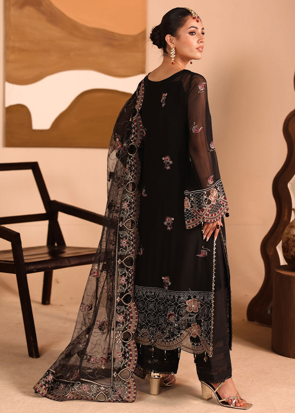 Buy Now Kashish Luxury Chiffon '25 by Ramsha | K-304 Online in USA, UK, Canada, France, Greece, Germany, Ireland, Italy, UAE & Worldwide at Empress Clothing.