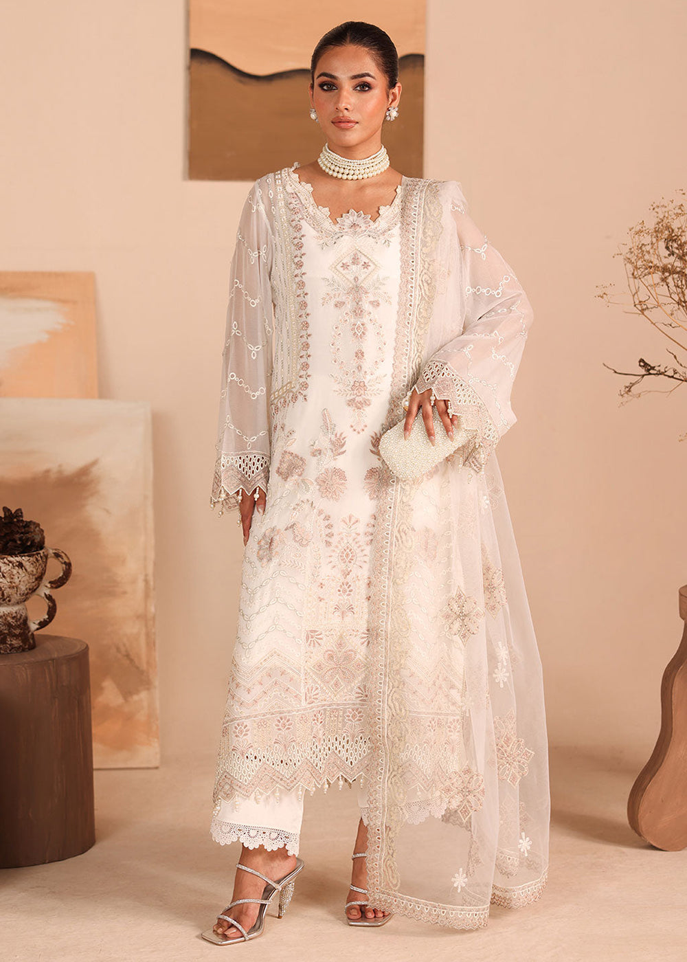 Buy Now Kashish Luxury Chiffon '25 by Ramsha | K-305 Online in USA, UK, Canada, France, Greece, Germany, Ireland, Italy, UAE & Worldwide at Empress Clothing.