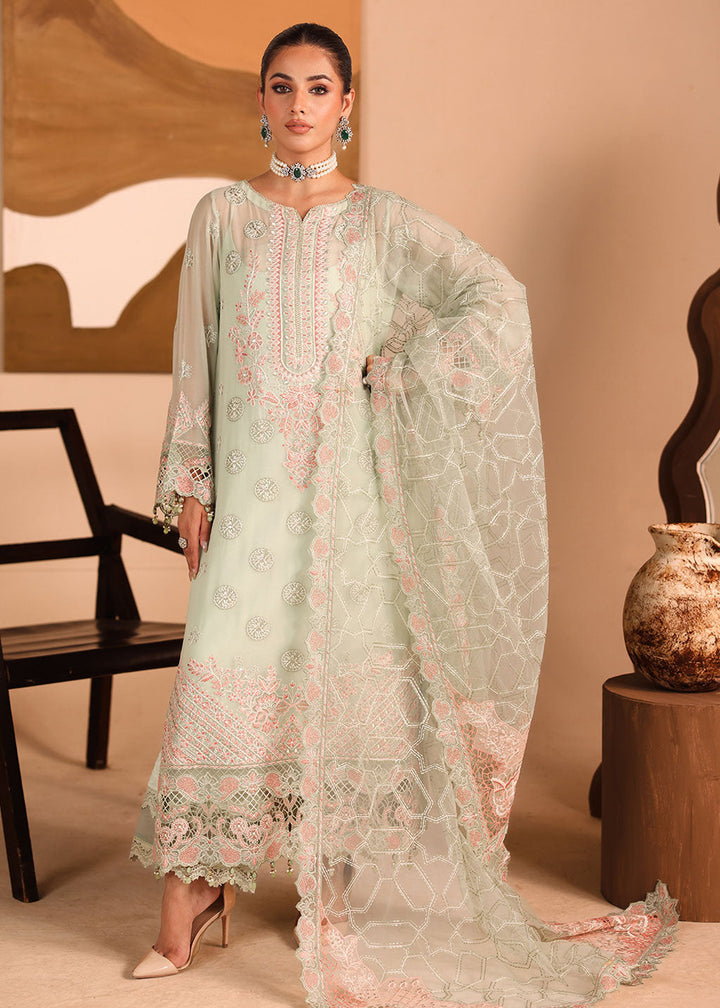 Buy Now Kashish Luxury Chiffon '25 by Ramsha | K-307 Online in USA, UK, Canada, France, Greece, Germany, Ireland, Italy, UAE & Worldwide at Empress Clothing.