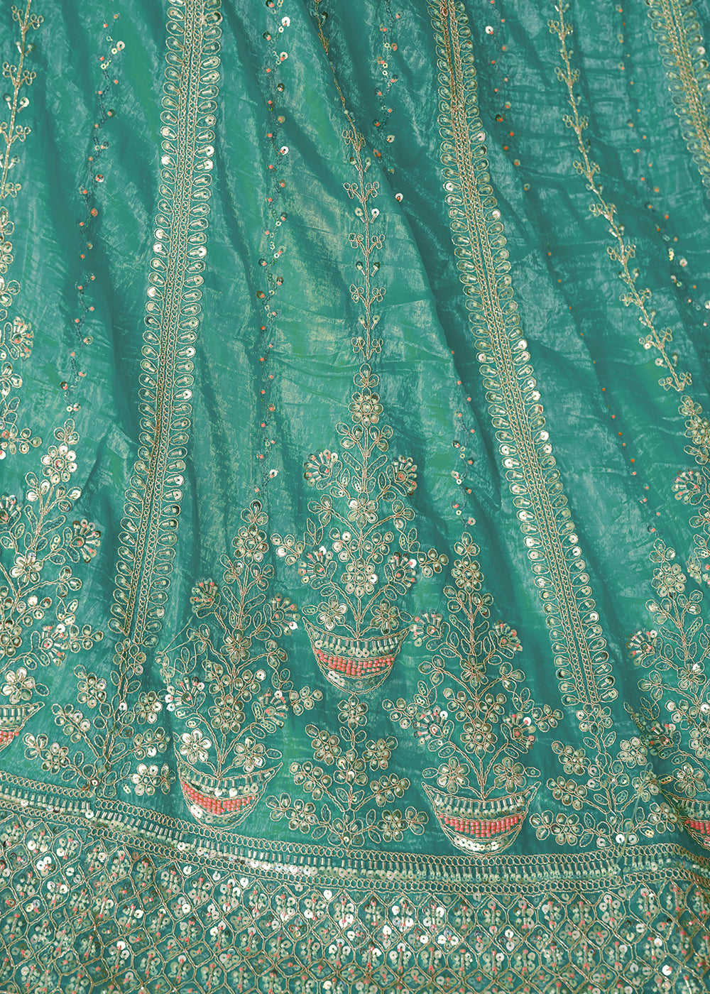 Buy Now Blue Jimmy Choo Material Wedding Festive Lehenga Choli Online in USA, UK, Canada, France, Italy, Germany, Austria, UAE & Worldwide at Empress.