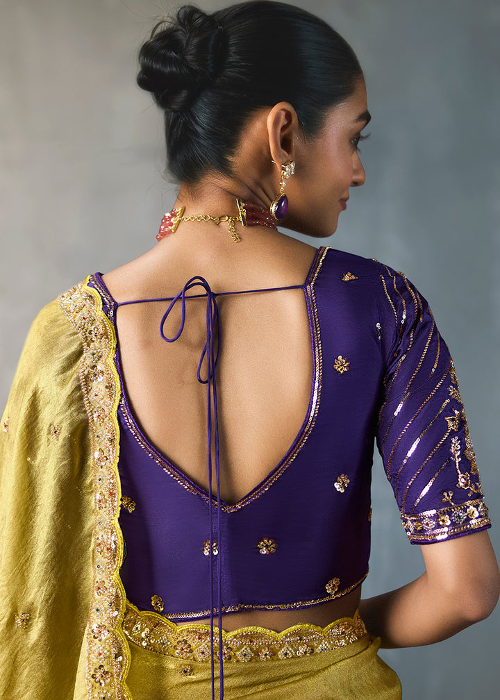 Buy Now Green Traditional Border Detailing Designer Saree Online in US, UK, Canada, France, Germany, Denmark, Sweden, Australia, UAE &amp; Worldwide at Empress.