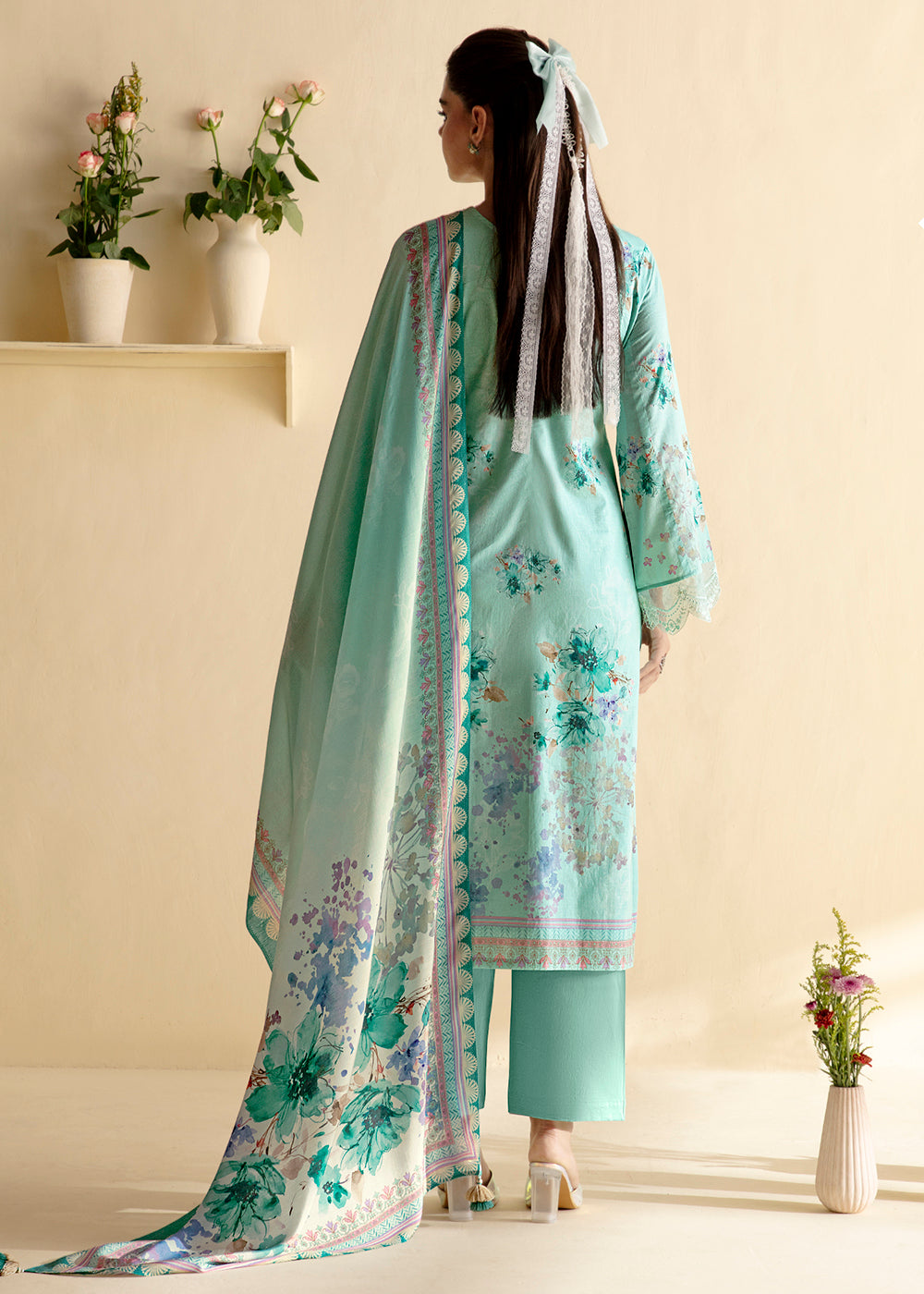 Buy Now Pure Lawn Ice Blue Embroidered Festive Salwar Suit Online in USA, UK, Canada, Germany, Italy, France, Austria, UAE & Worldwide at Empress Clothing.