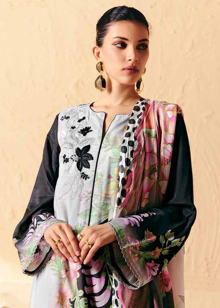 Buy Now Trendy Black Printed Pant Style Salwar Suit Online in US, UK, Canada, Germany, Italy, France, Australia, Denmark & Worldwide at Empress Clothing.