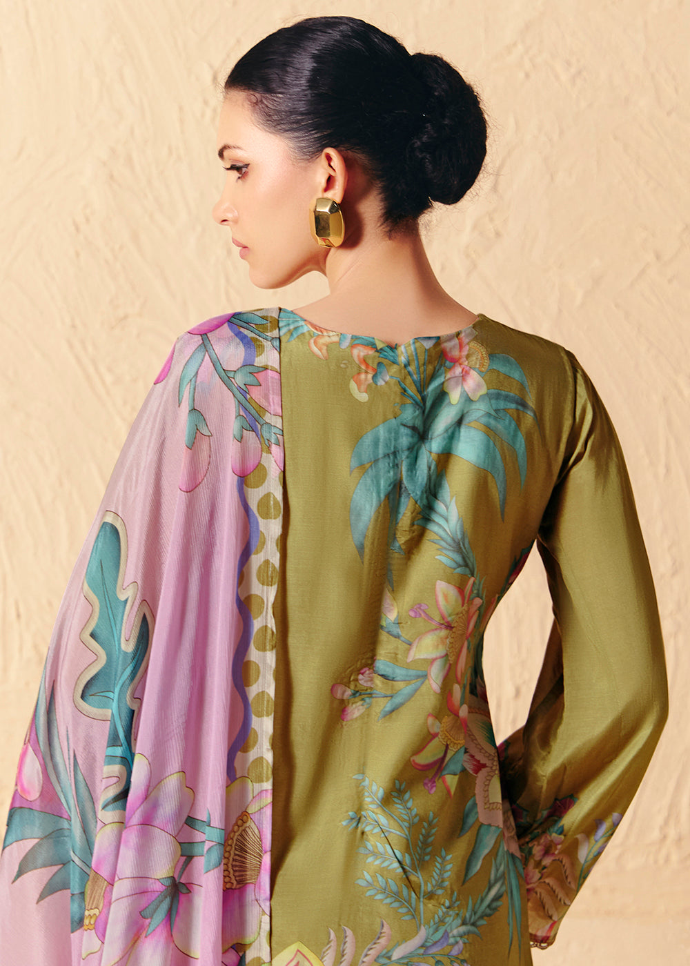 Buy Now Trendy Green Printed Pant Style Salwar Suit Online in US, UK, Canada, Germany, Italy, France, Australia, Denmark & Worldwide at Empress Clothing.