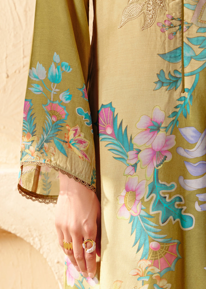 Buy Now Trendy Green Printed Pant Style Salwar Suit Online in US, UK, Canada, Germany, Italy, France, Australia, Denmark & Worldwide at Empress Clothing.