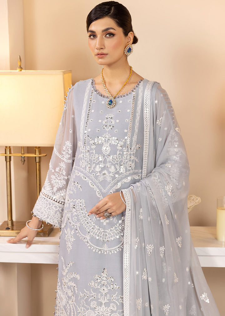 Buy Now Grey Formal Suit - Alizeh - Dhaagay Formals '23 - V02D06 - Kiral Online in USA, UK, Canada & Worldwide at Empress Clothing. 