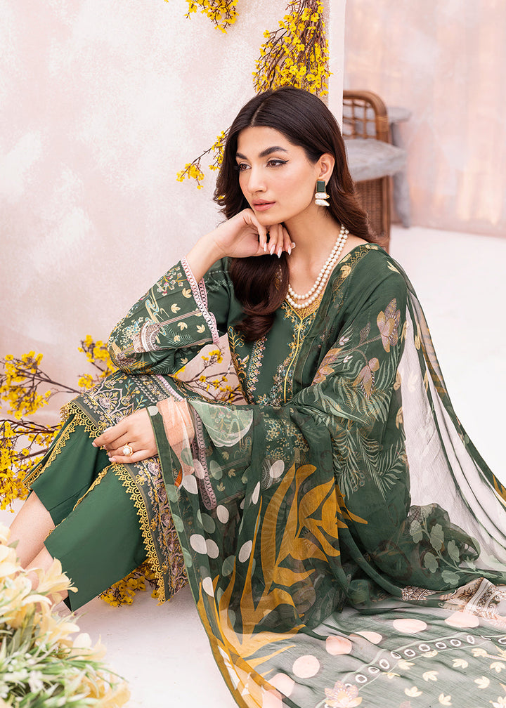 Buy Now Green Pakistani Salwar Suit - Ramsha Mashaal Collection Vol 7 - #L-702 Online in USA, UK, Canada & Worldwide at Empress Clothing.
