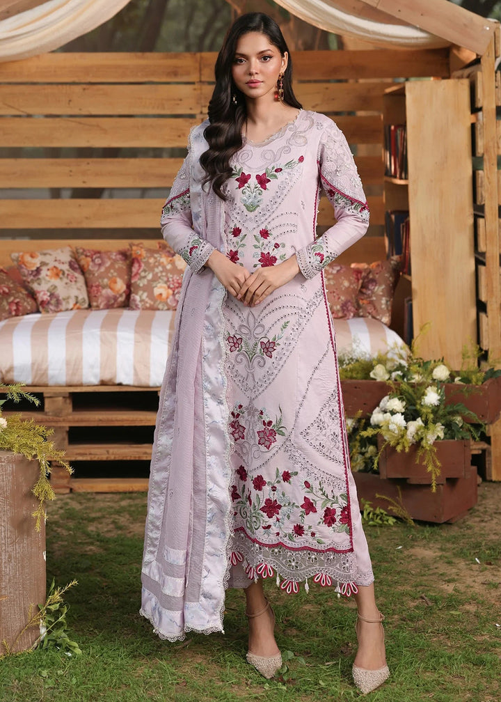 Buy Now Tales of Petals Luxury Lawn '26 by Sardinia | LAVENDAR HAZE Online in US, UK, Canada, France, Greece, Germany, Ireland, Sweden & Worldwide at Empress.