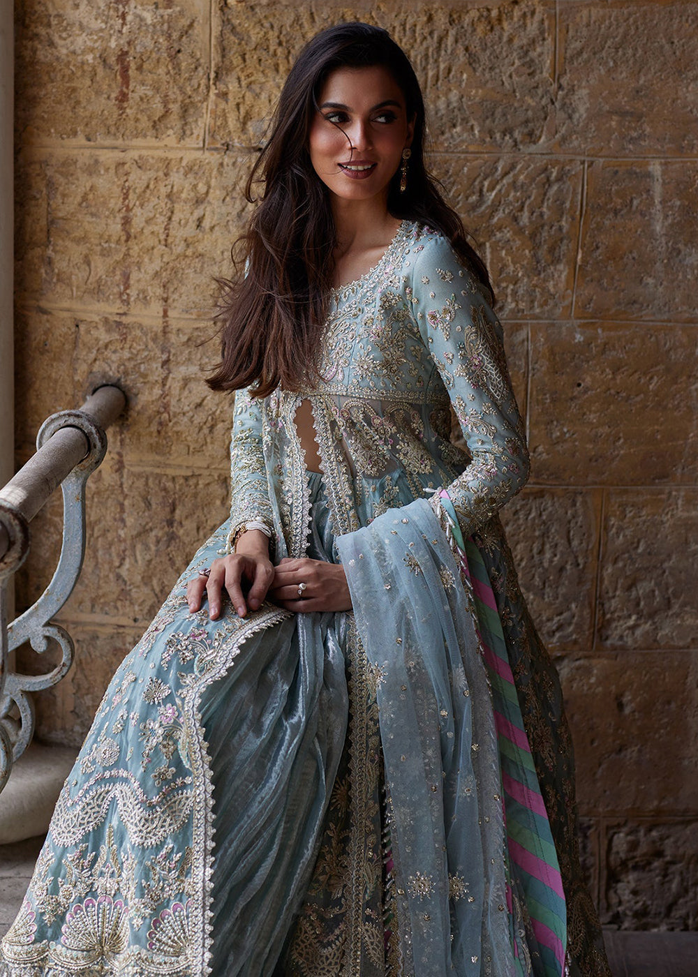 Buy Now Dastangoi Wedding Formals '26 by Afrozeh | LAFZ Online in US, UK, Canada, France, Greece, Germany, Sweden, Australia, Austria & Worldwide at Empress.