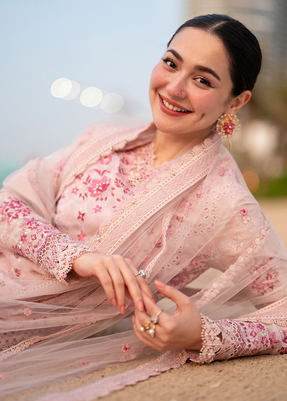 Buy Now Aya Luxury Lawn '26 by Faiza Saqlain | Lamija Online in US, UK, Canada, France, Greece, Germany, Ireland, Sweden, Denmark, UAE & Worldwide at Empress.