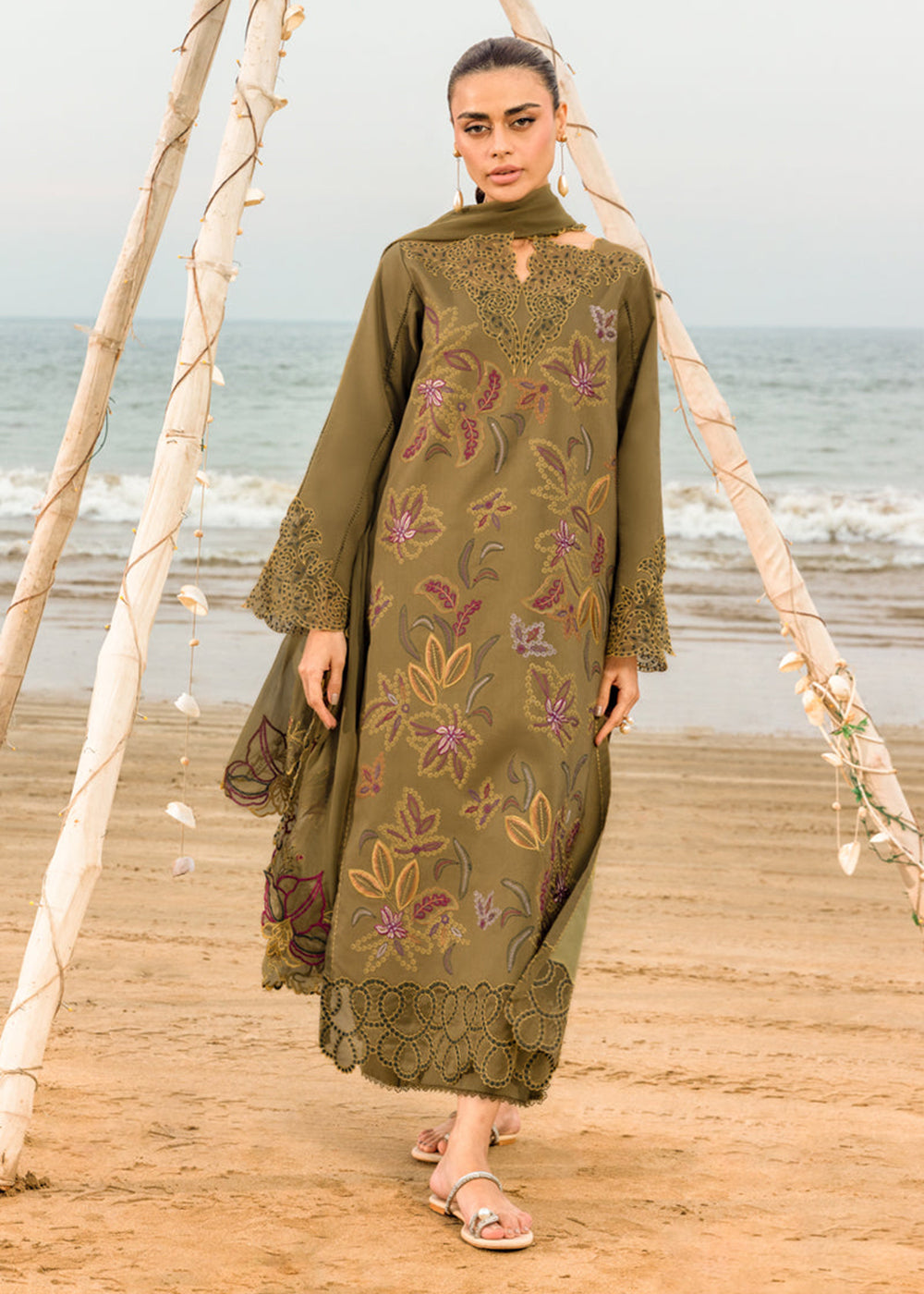 Buy Now Carnation Luxury Festive Edit ’25 by Rang Rasiya | Leah Online in USA, UK, Canada, Germany, Italy, Austria, France, UAE & Worldwide at Empress Clothing.