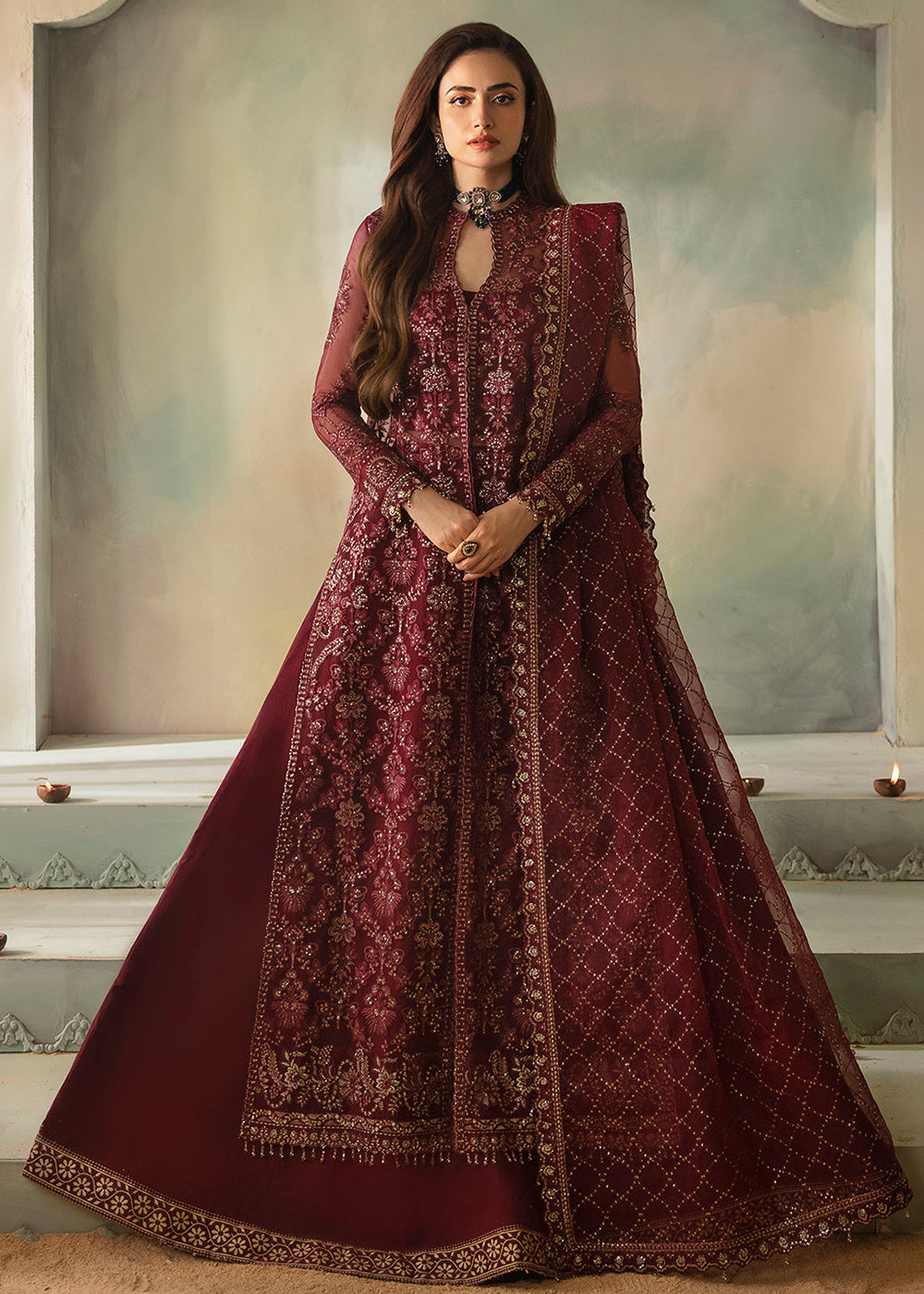 Buy Now Elena Wedding Collection 24 by Saad Shaikh | Leila Online in USA, UK, Canada & Worldwide at Empress Clothing.