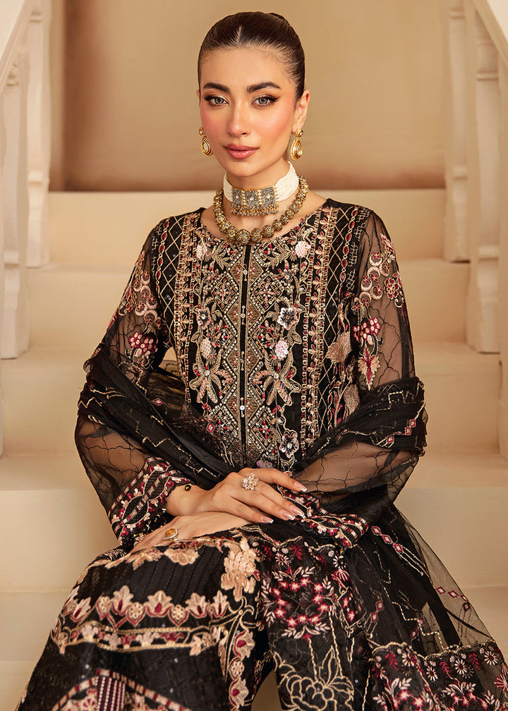 Buy Now Minhal Organza Collection Volume 12 by Ramsha | M-1205 Online at Empress Online in USA, UK, Canada & Worldwide at Empress Clothing